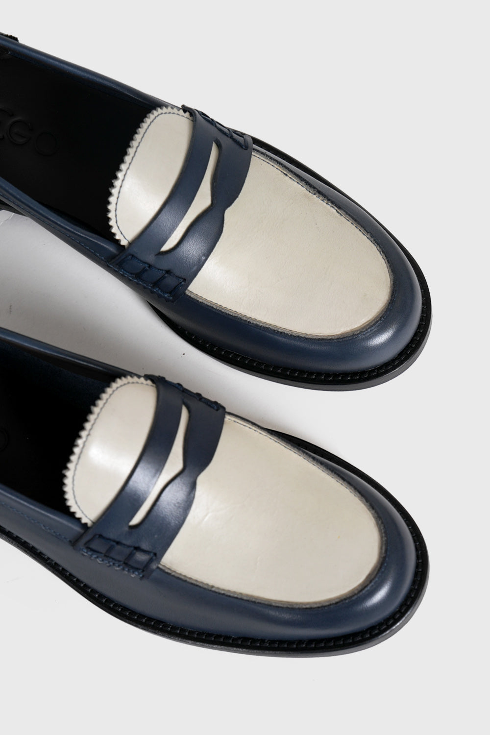 William Vit Shoe - blue cream