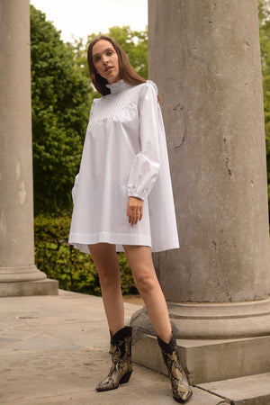 Alek Dress - bianco