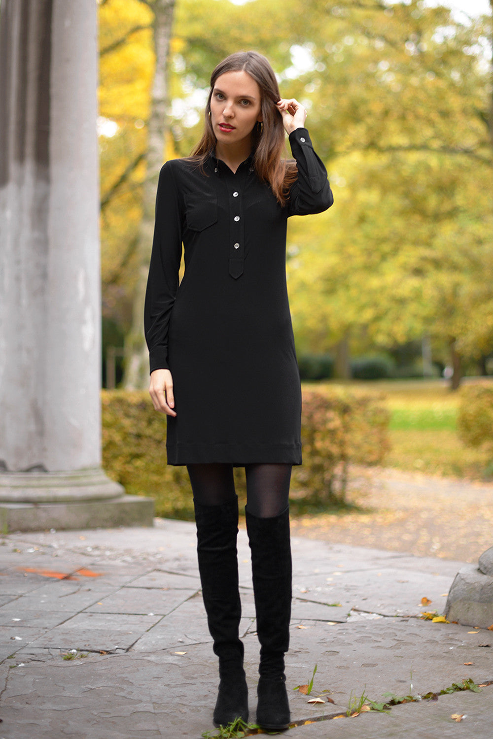 Ananea Dress - nero