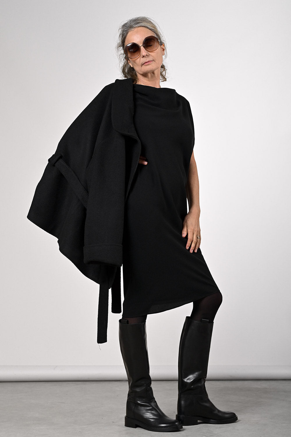 Aquisa Dress - nero