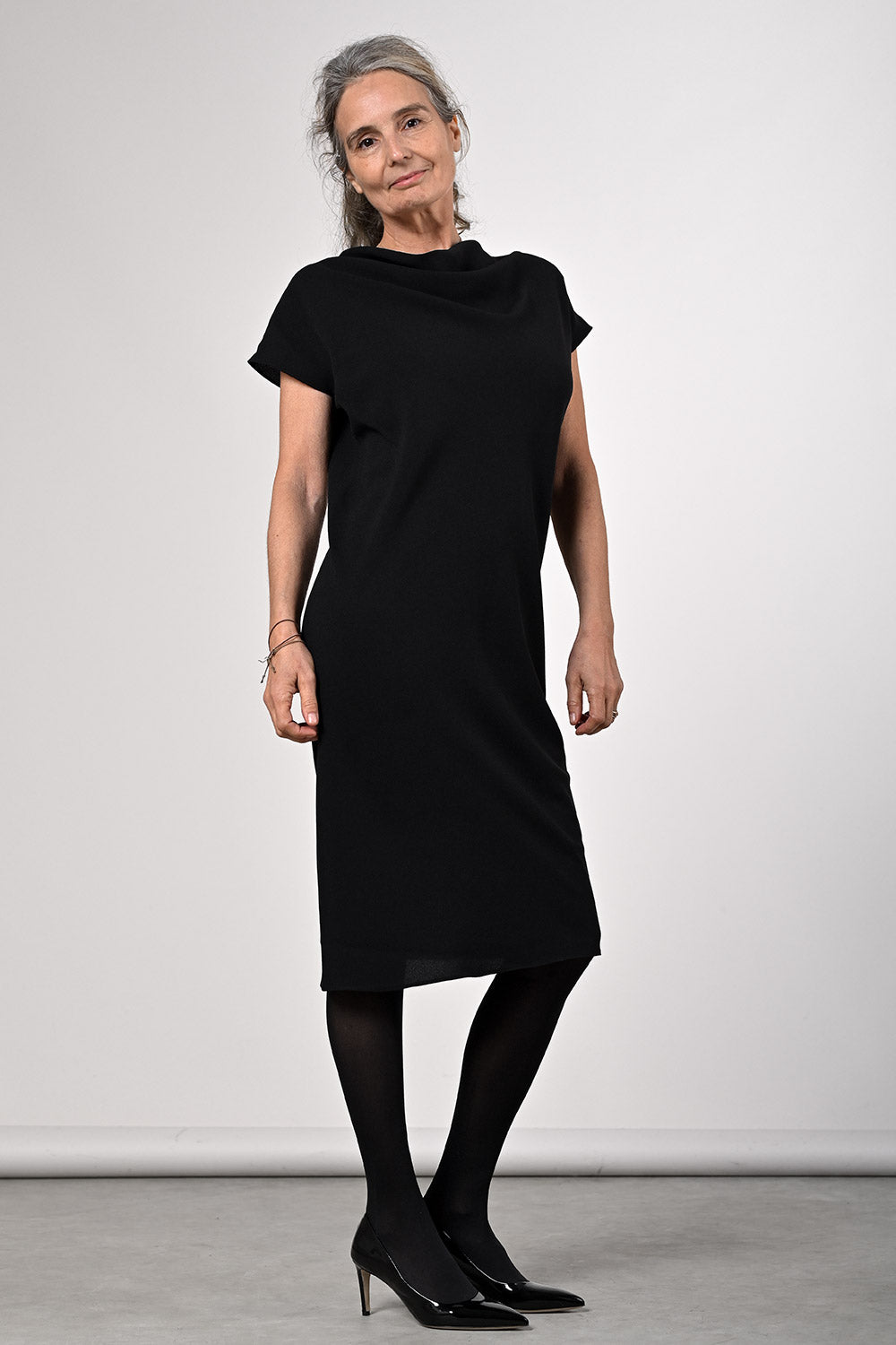 Aquisa Dress - nero
