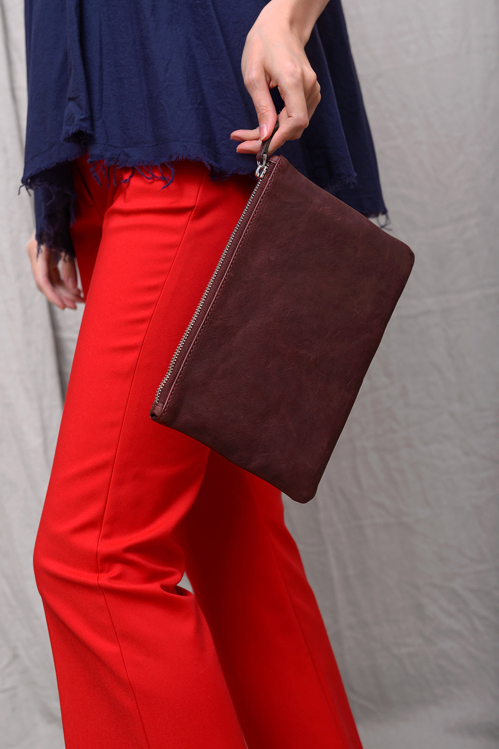 Bo Make Up Vit Bag - bordo