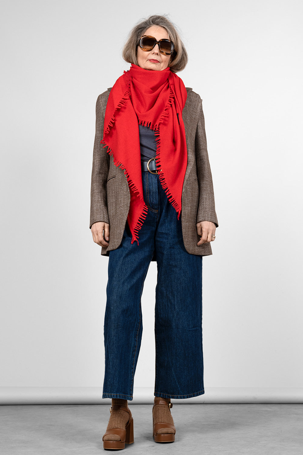 Quelara Stola - berry