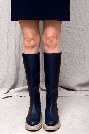 Scotland Vit Boots - blu sabbia