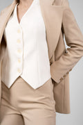 Yora 1111 Gilet- milk