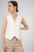 Yora 1111 Gilet- milk