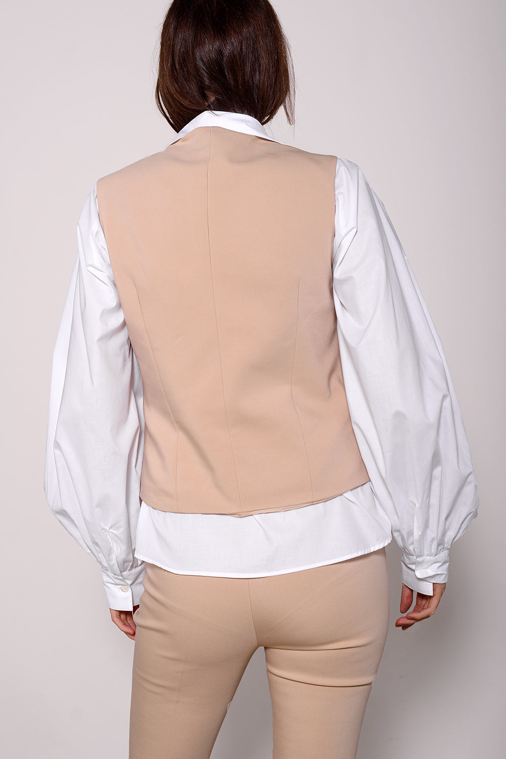 Yora Gilet- cappuccino